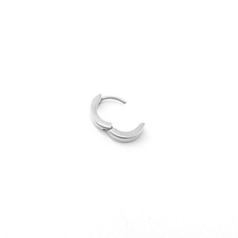Mini-créoles 11mm acier