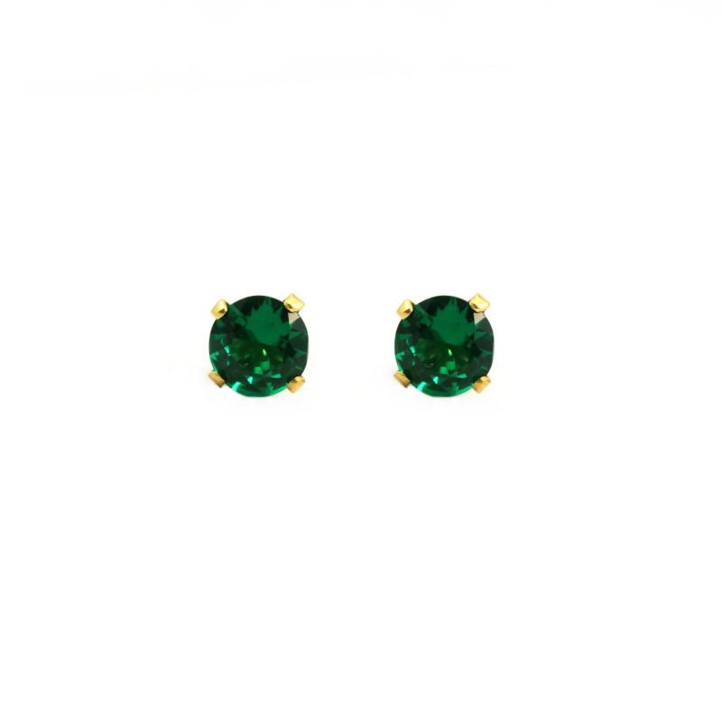 Puces Oz vert argent doré
