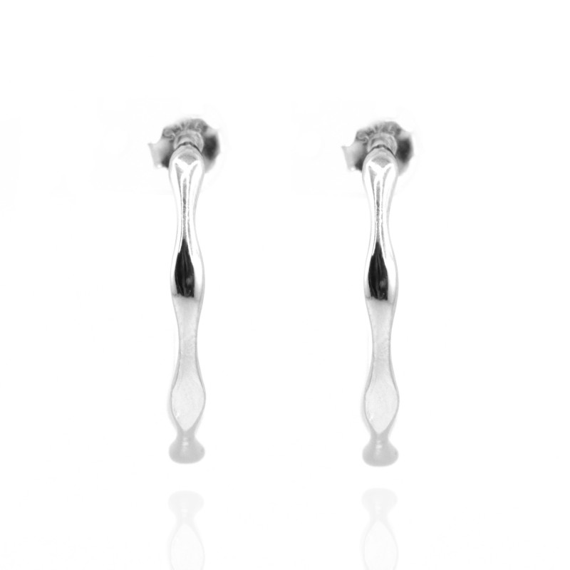 Créoles 19mm Argent 925 rhodié