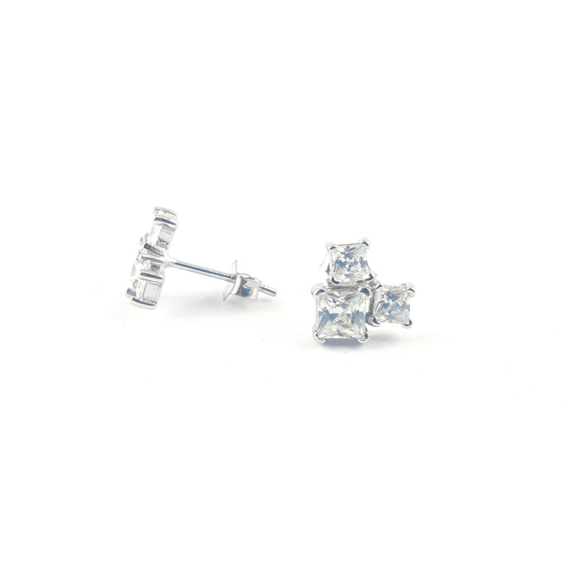 Puces d'oreilles trio - Argent 925