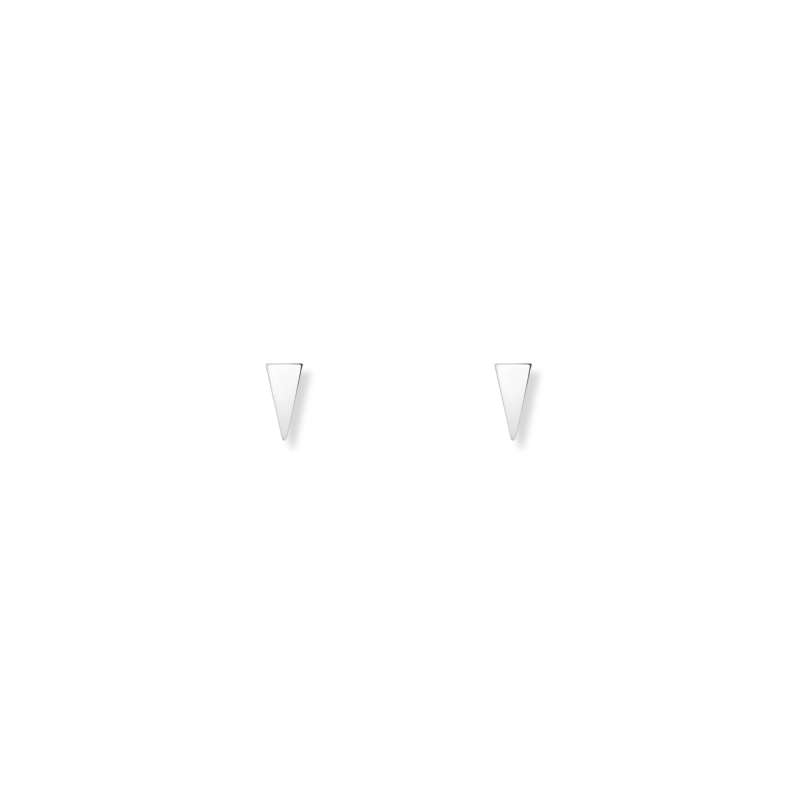 Puces mini-triangles - argent 925