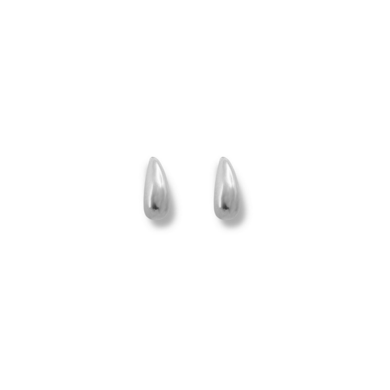 Boucles mini-gouttes 10mm acier inox