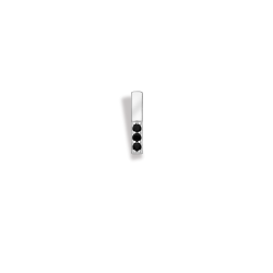 Clou mini-barre 3 oxydes noirs - unité