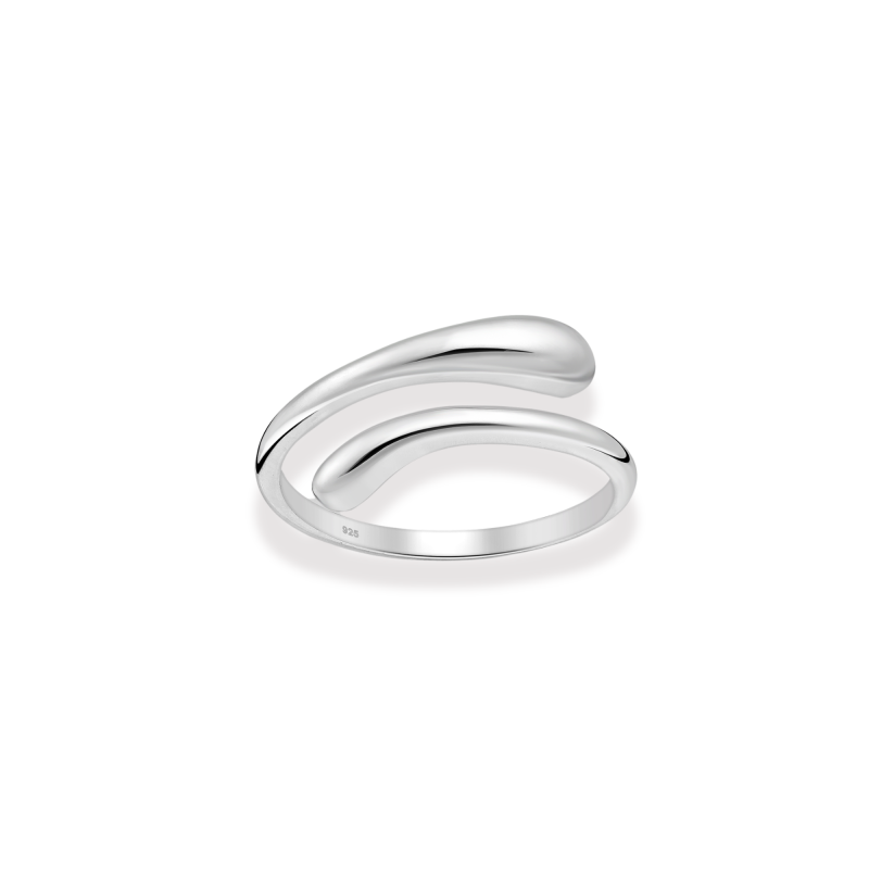 Bague croisée - Argent 925