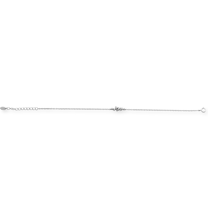 Bracelet enfilade oxydes - argent 925