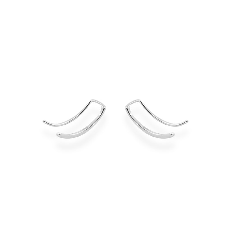 Boucles grimpantes argent 925