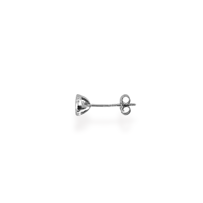 Puce oxyde 5mm argent 925 - unité