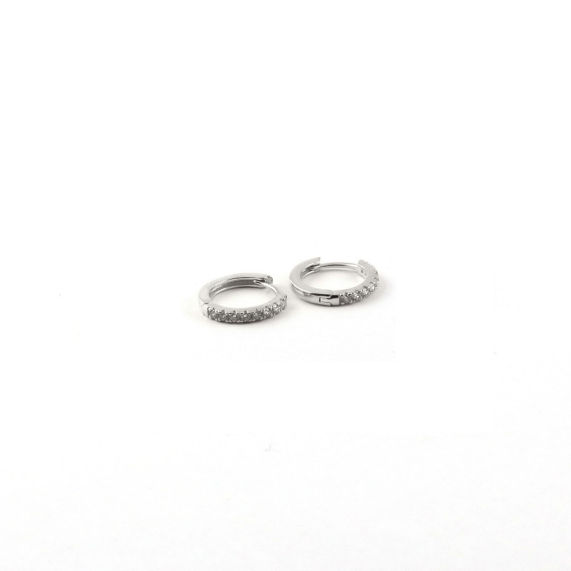 Minis-créoles argent925 oxydes 9mm
