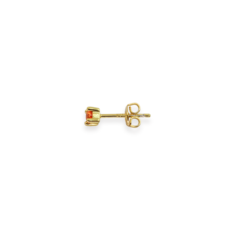 Puce mini oxyde orange argent doré - unité