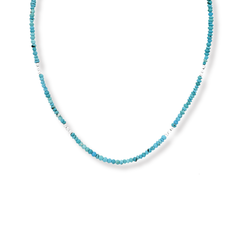 Collier amérindien turquoise
