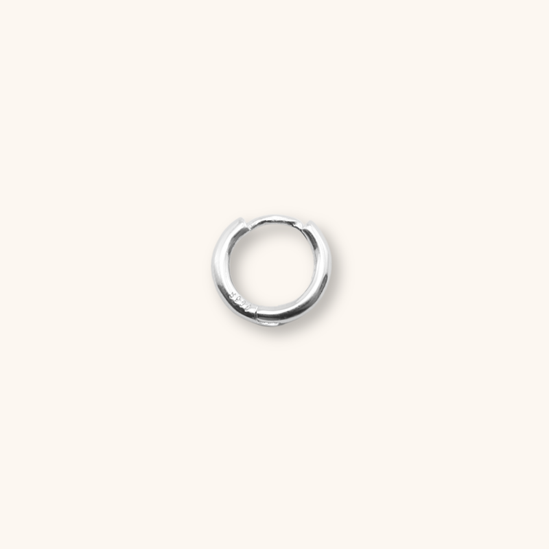 Mini créole argent 925 12mm - unité
