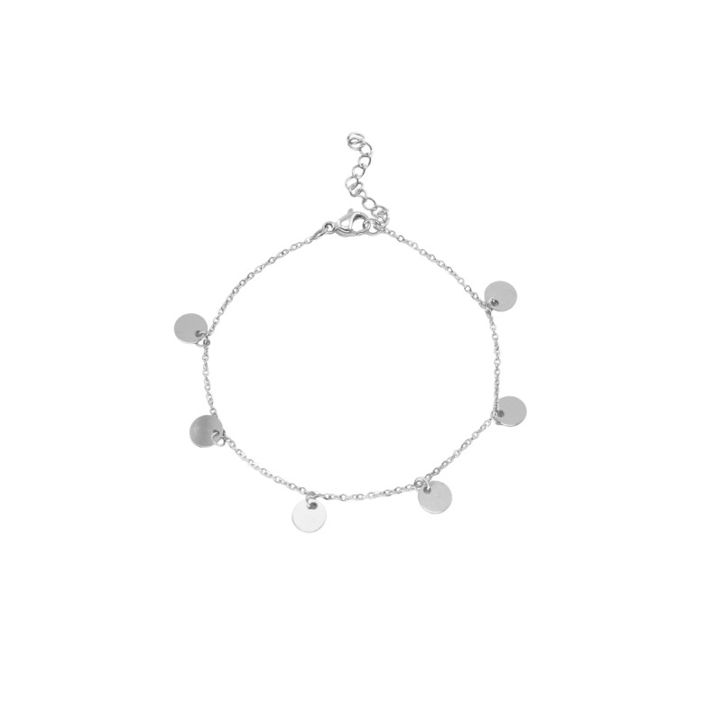 Bracelet pampilles multiples - acier inox