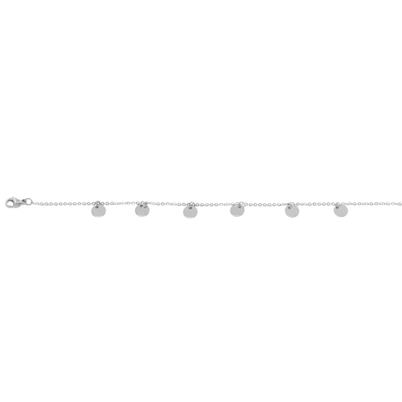 Bracelet pampilles multiples - acier inox