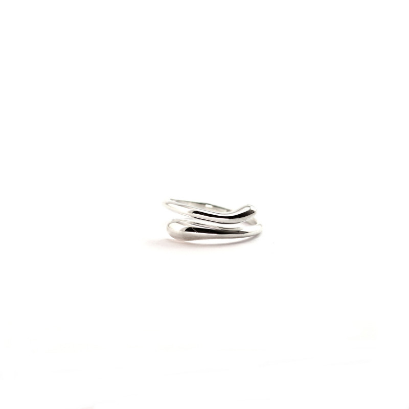 Bague croisée - Argent 925