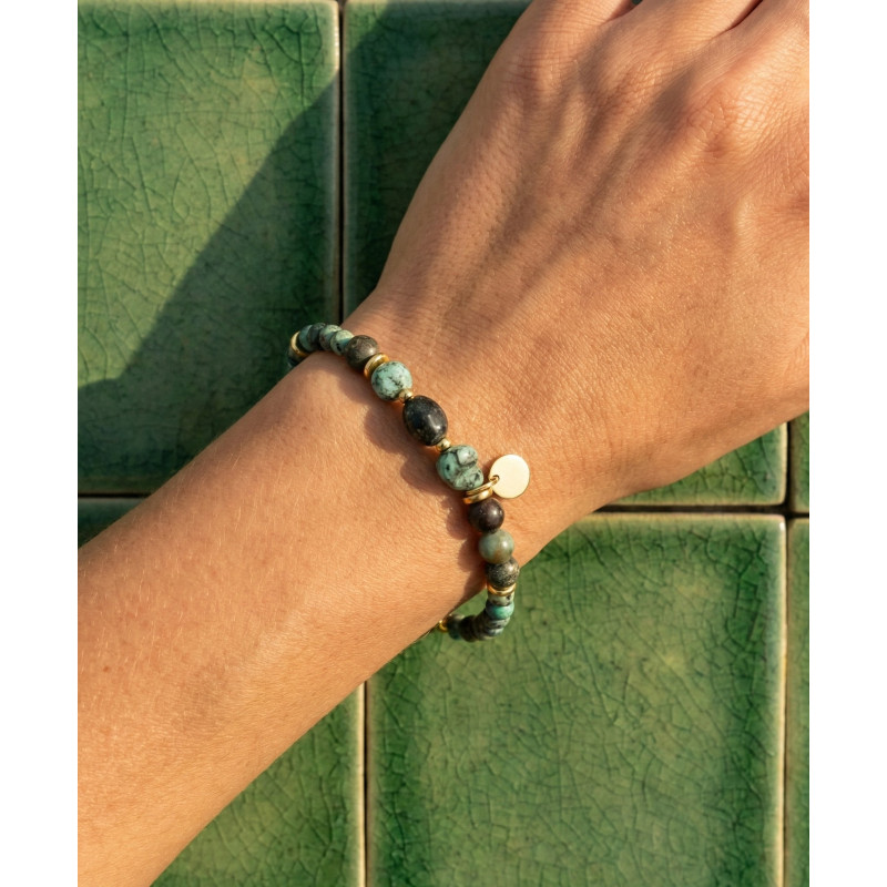 Bracelet turquoise africaine
