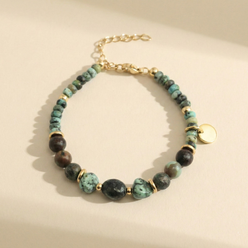 Bracelet turquoise africaine