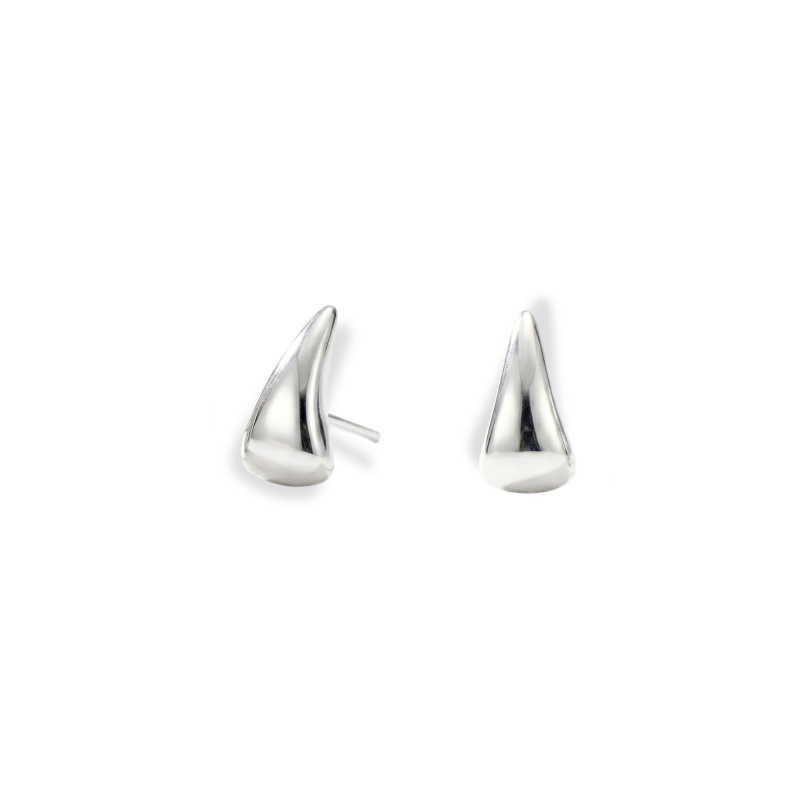 Boucles clous petite goutte - Argent 925