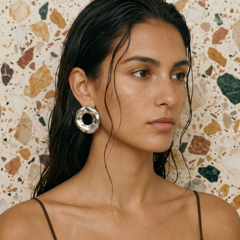 Boucles rond ouvert rigides - acier inox